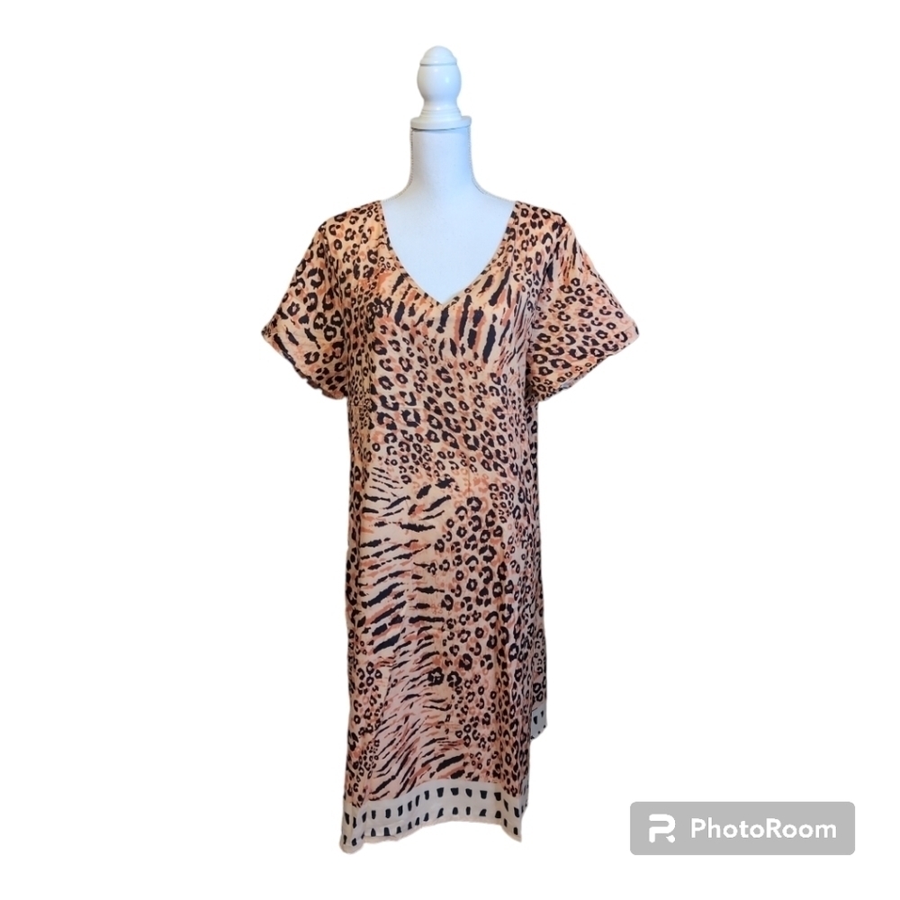 CHEETAH Beach PLUS Size Coverup 😎 Day to Night